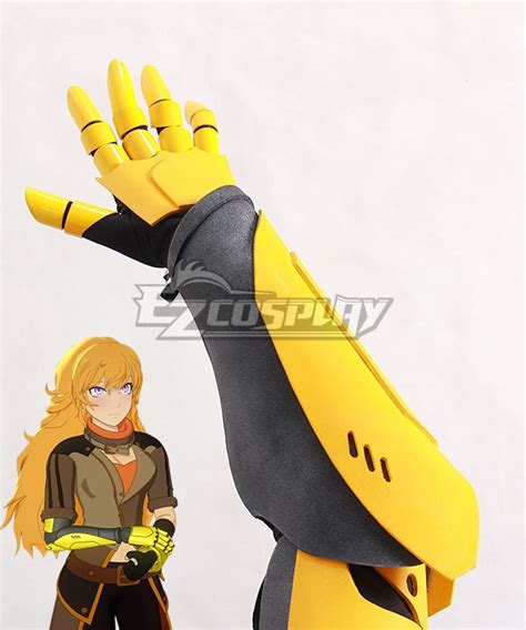rwby allusions|yang xiao long gauntlets.